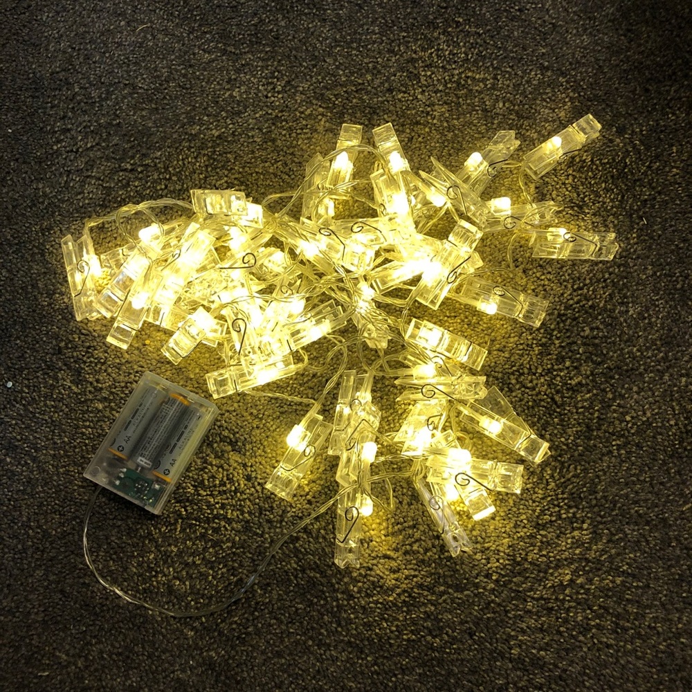 Photo Clip String Lights